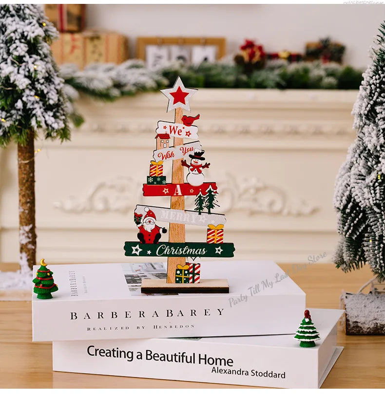 Charming DIY Santa Claus Wooden Christmas Plaque - Image 12