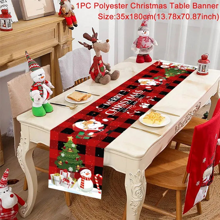Festive Christmas Table Runner for Holiday Cheer - Image 16
