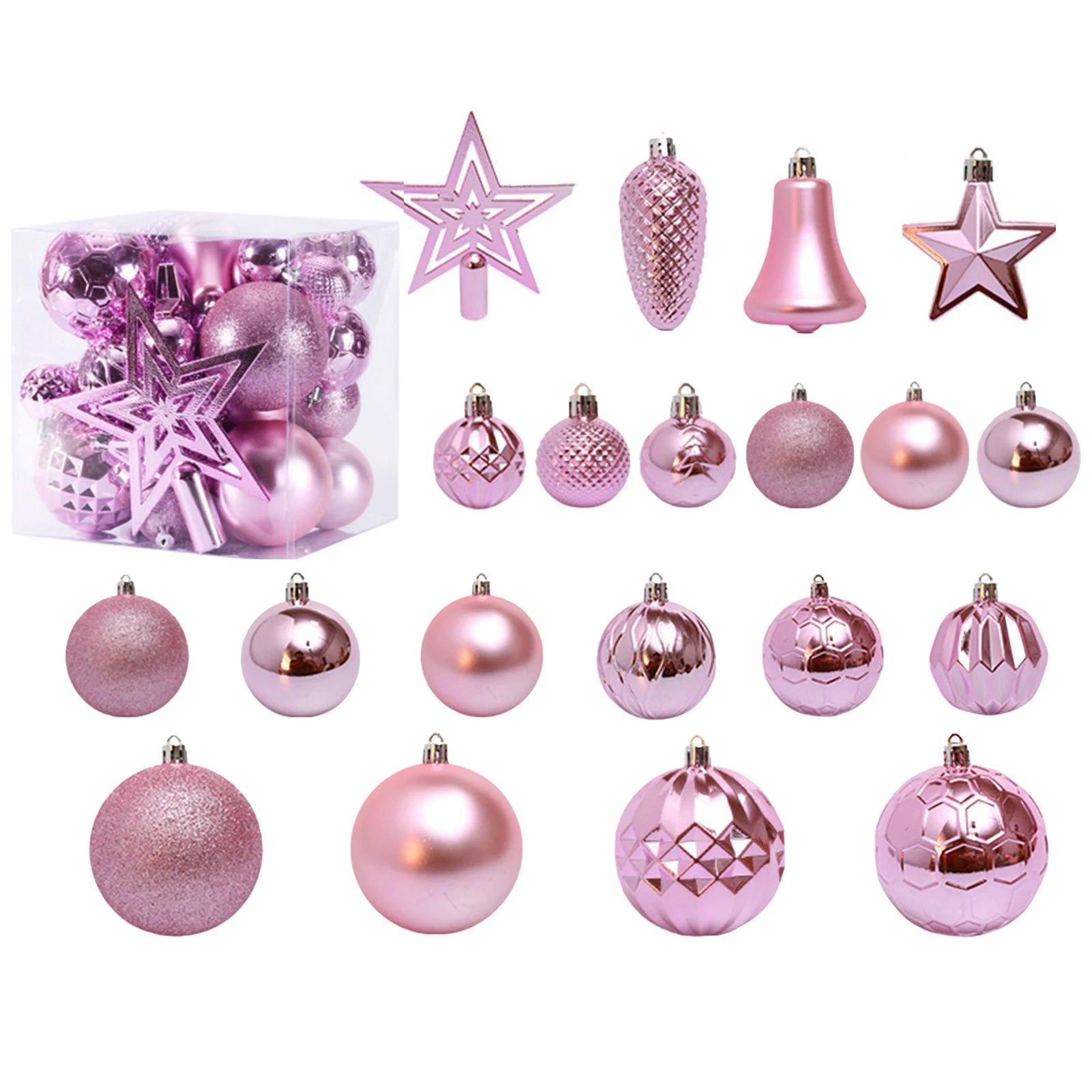 45pcs Shatterproof Xmas Balls for Festive Decor - Image 14
