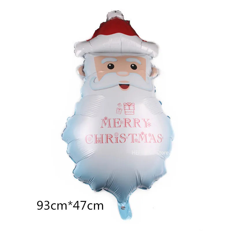 Festive Foil Balloons: Santa, Snowman & More! - Image 2