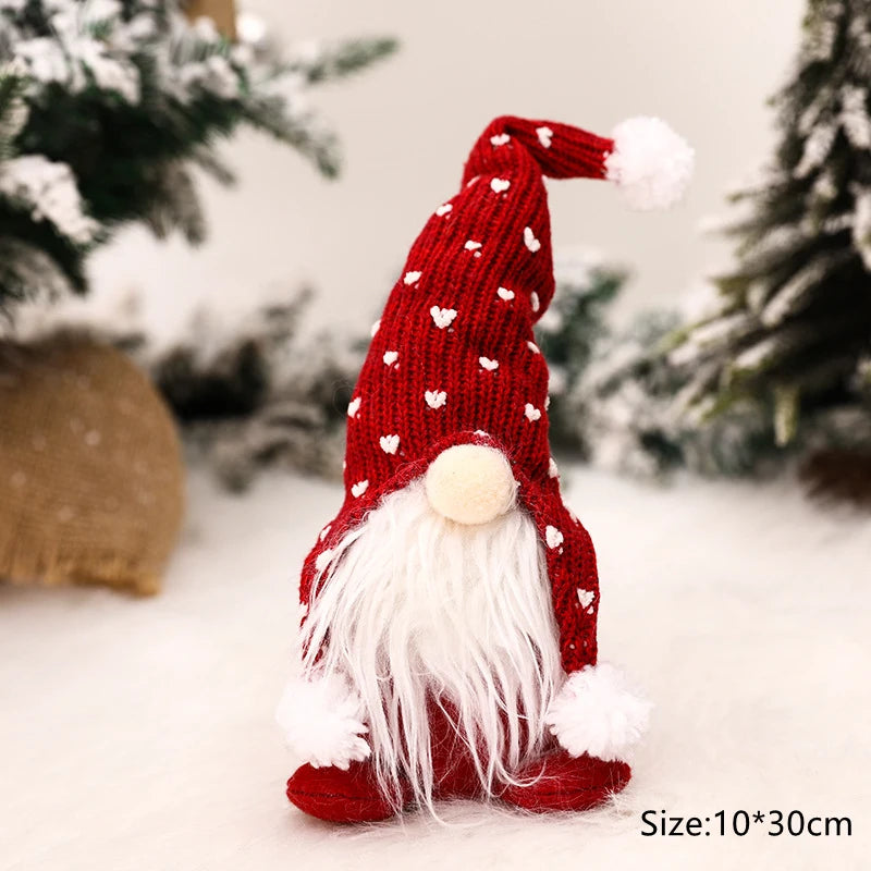 Charming Faceless Gnome Doll for Festive Cheer - Image 9