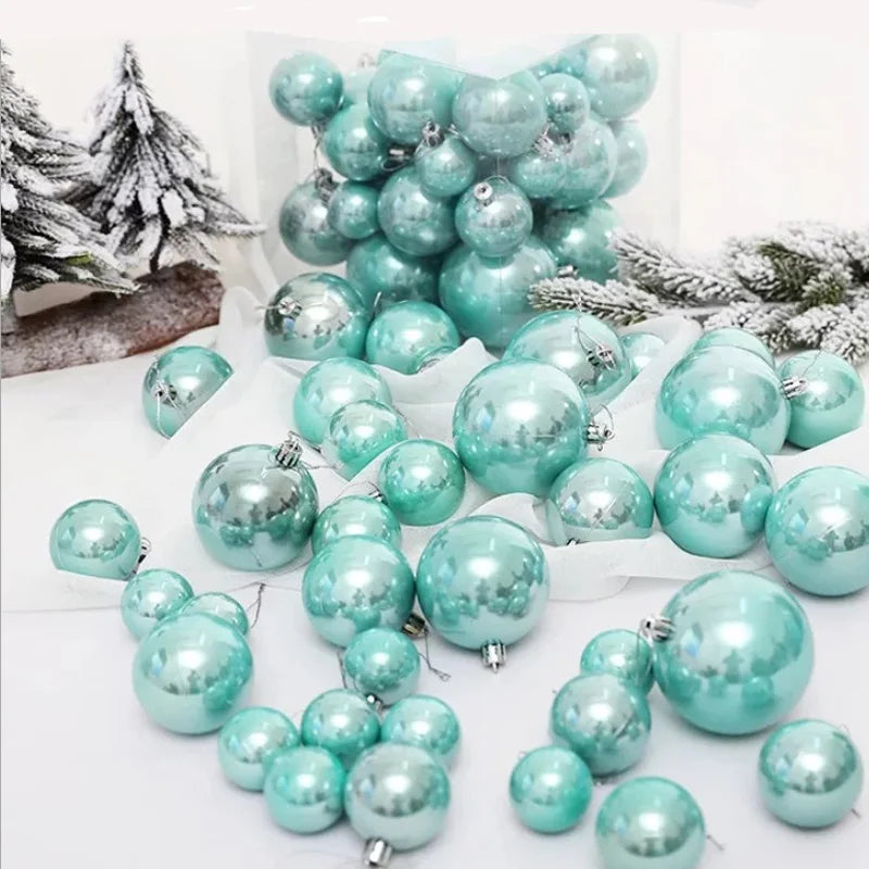 37PCS Colorful Christmas Baubles for Tree Décor - Image 13