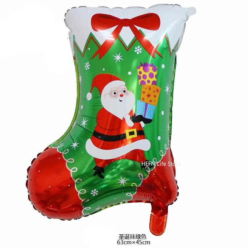 Festive Foil Balloons: Santa, Snowman & More! - Image 17