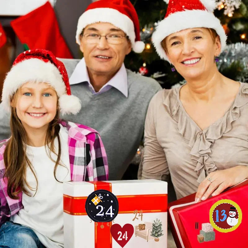 Festive Countdown Advent Calendar Bags & Tags - Image 38