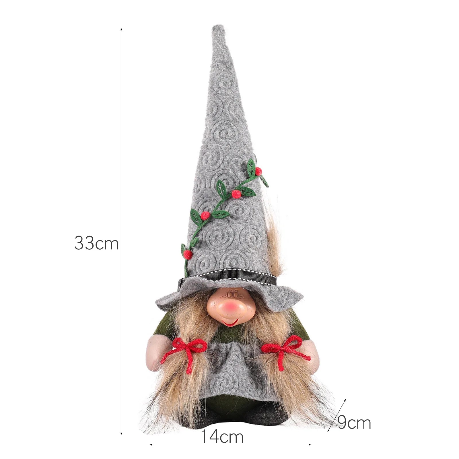Charming Gnome Doll Ornament for Christmas Tables - Image 6