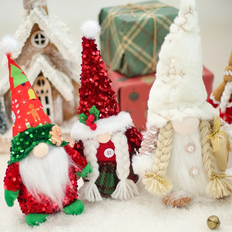 Charming Faceless Gnome Christmas Home Decor - Image 22