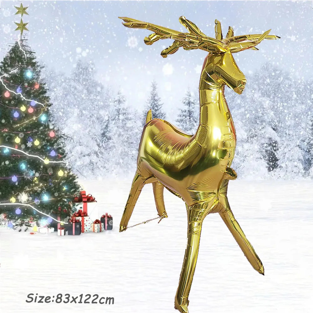 Festive Large Christmas Nutcracker & Snowman Balloons - Image 26