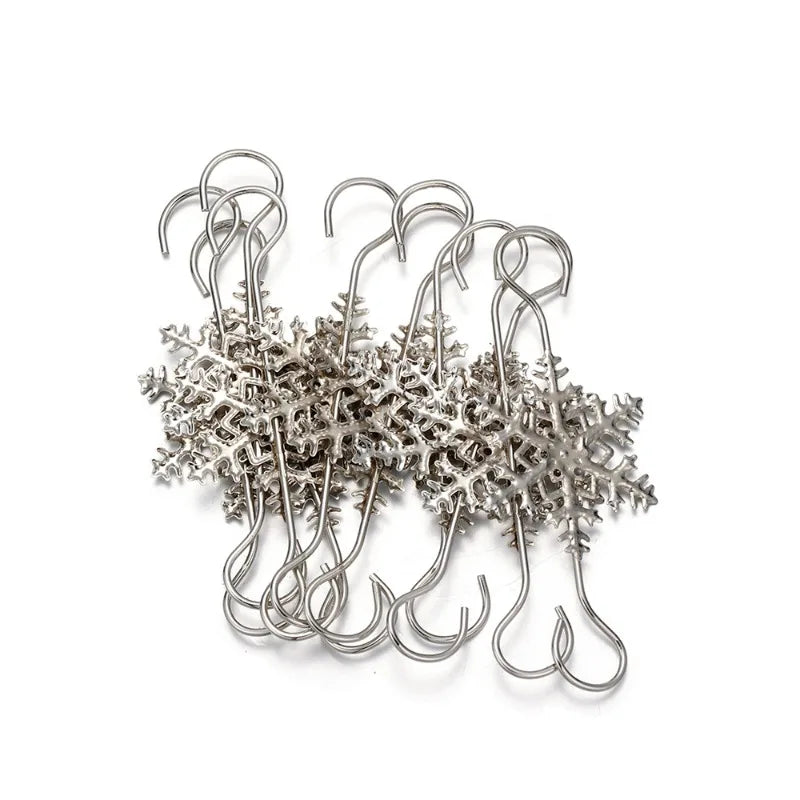 Elegant Stainless Steel Christmas Ornament Hooks - Image 36