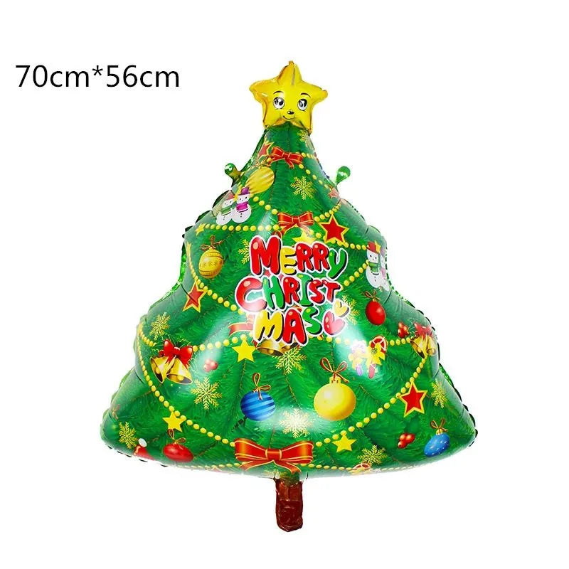 Festive Foil Balloons: Santa, Snowman & More! - Image 30