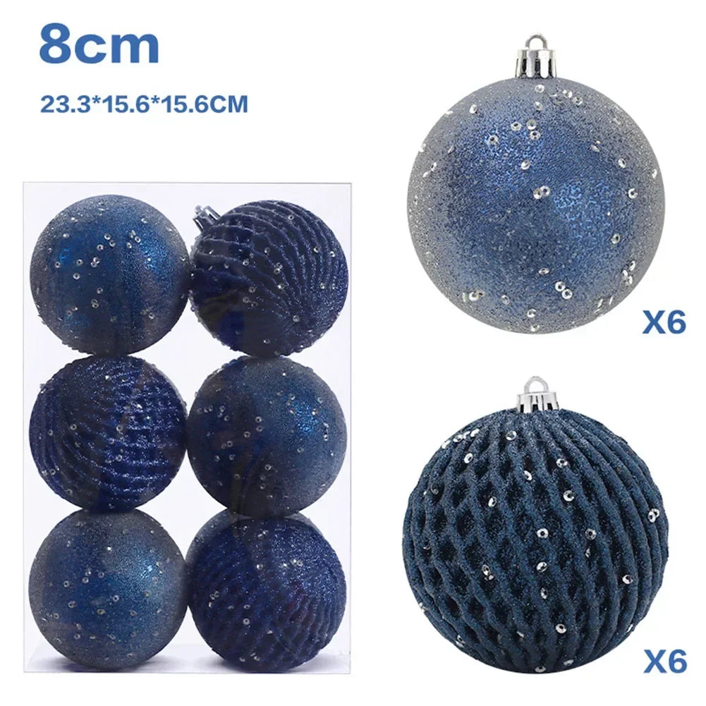 Shatterproof Christmas Ornament Balls - 12 Pack - Image 4