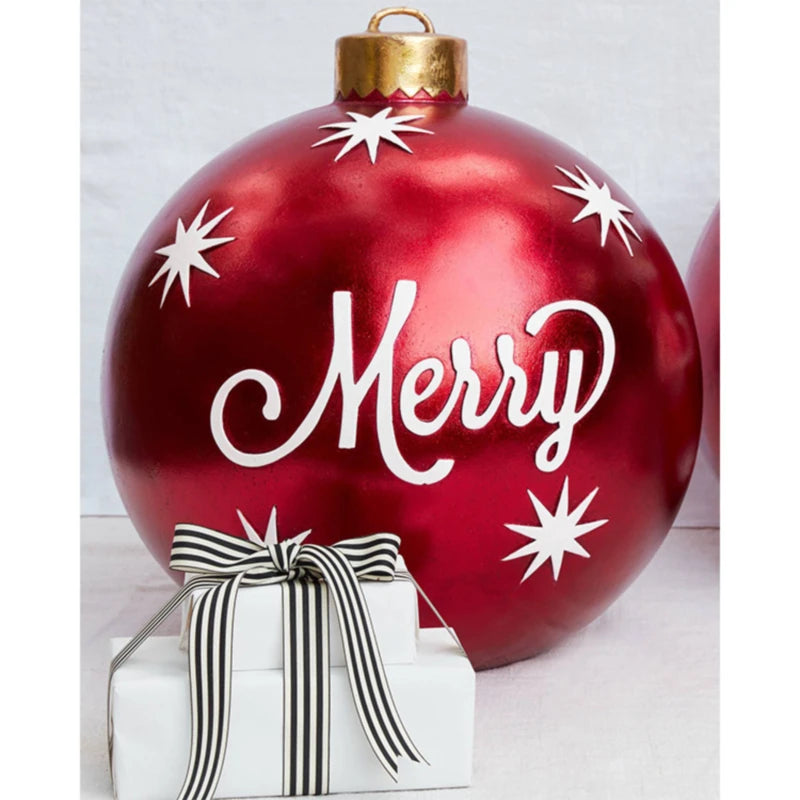 60CM Giant Inflatable Christmas Tree Ornament - Image 11