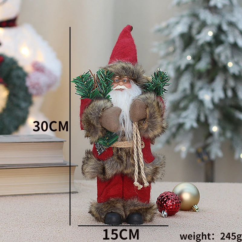 Charming 18 Santa Claus Doll for Christmas Decor - Image 13