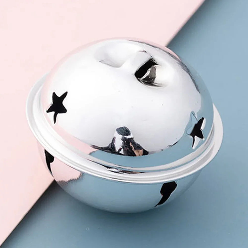 Charming 40mm Star Jingle Bells for Christmas Tree - Image 17