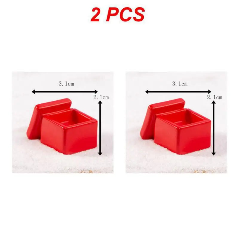Charming Christmas Resin Santa & Elk Ornaments - Image 19