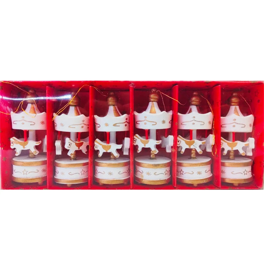 Charming Handmade Christmas Carousel Gift Hangings - Image 7