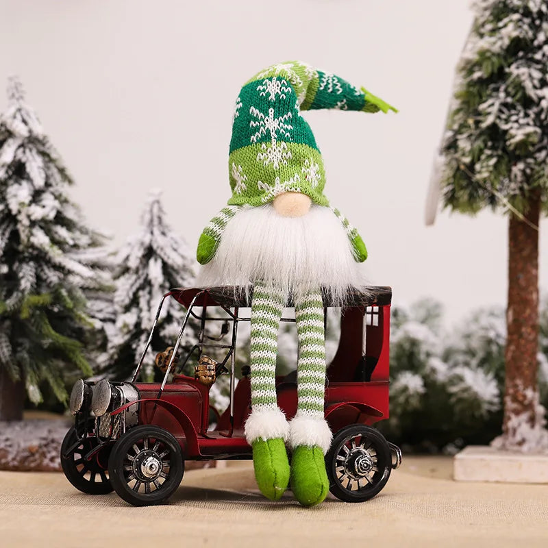 Charming Faceless Rudolph Gnome Christmas Ornament - Image 7
