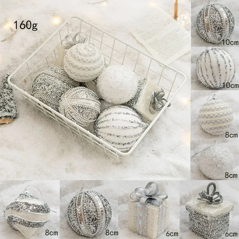 Sparkling Christmas Ball Ornaments for Festive Decor - Image 6