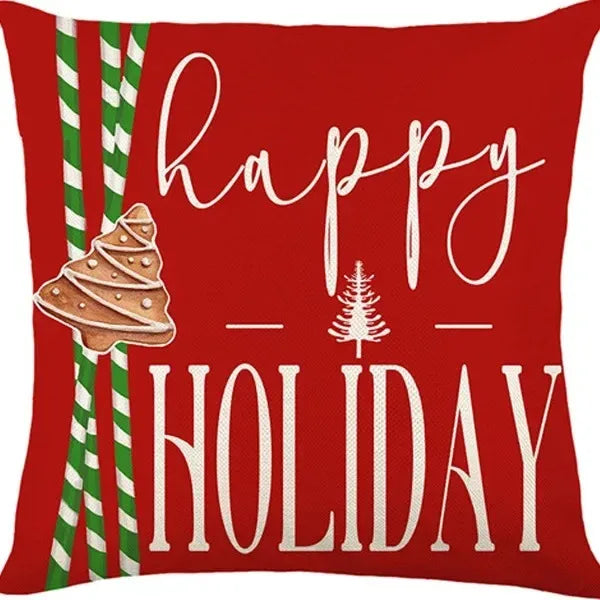 Festive Santa Claus Christmas Pillowcases for Cozy Decor - Image 16