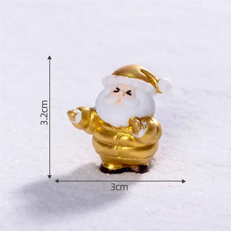 Festive Resin Elk & Santa Claus Ornaments - Image 13