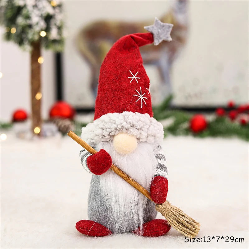 Charming Faceless Gnome Doll for Festive Cheer - Image 42