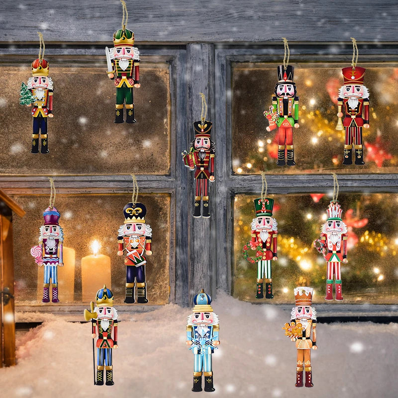 12pcs Nutcracker Soldier Ornaments for Festive Decor - Image 17