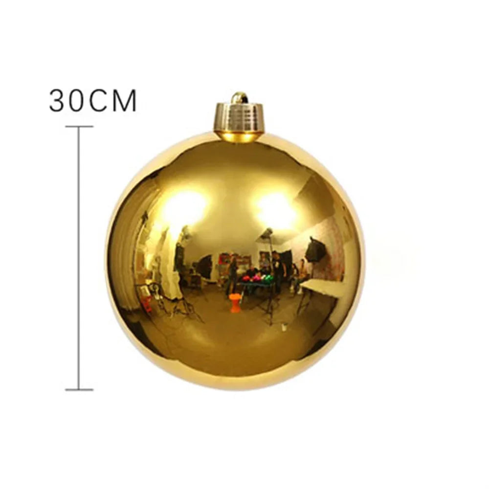 Large Red Christmas Ornament Balls for Festive Decor - Image 8