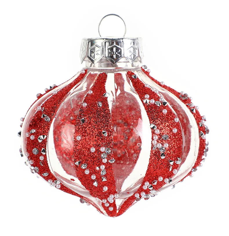 9pcs Transparent Christmas Ball Ornaments for Tree - Image 22