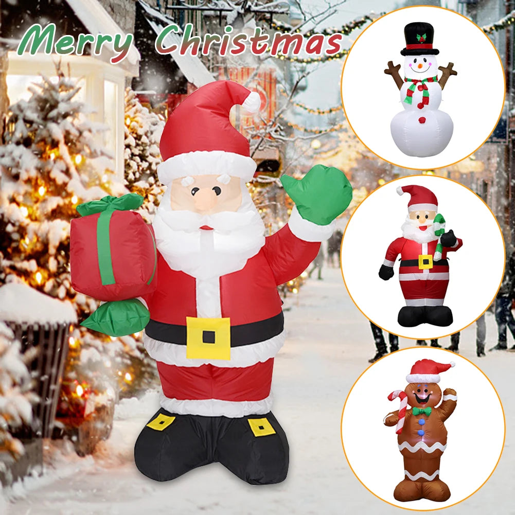 Charming Mini Christmas Door Set with Gnomes - Image 6