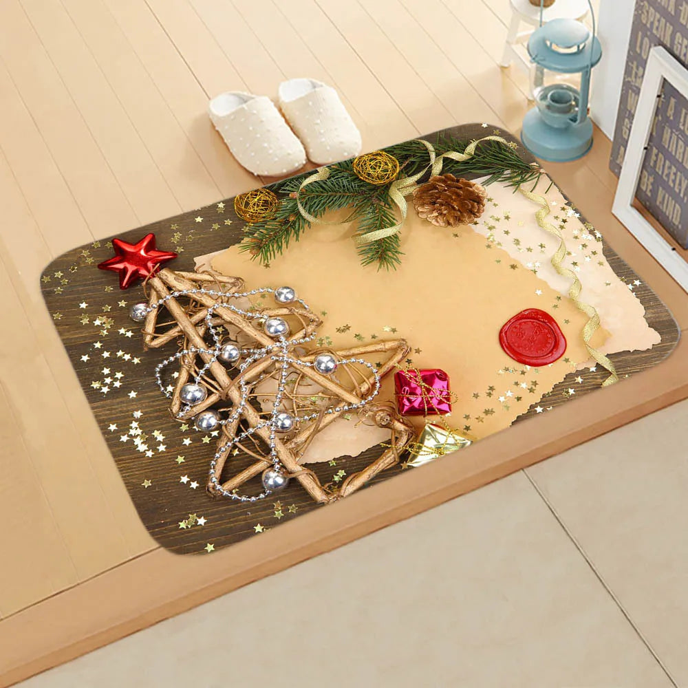 Festive Non-Slip Christmas Entrance Door Mat - Image 20