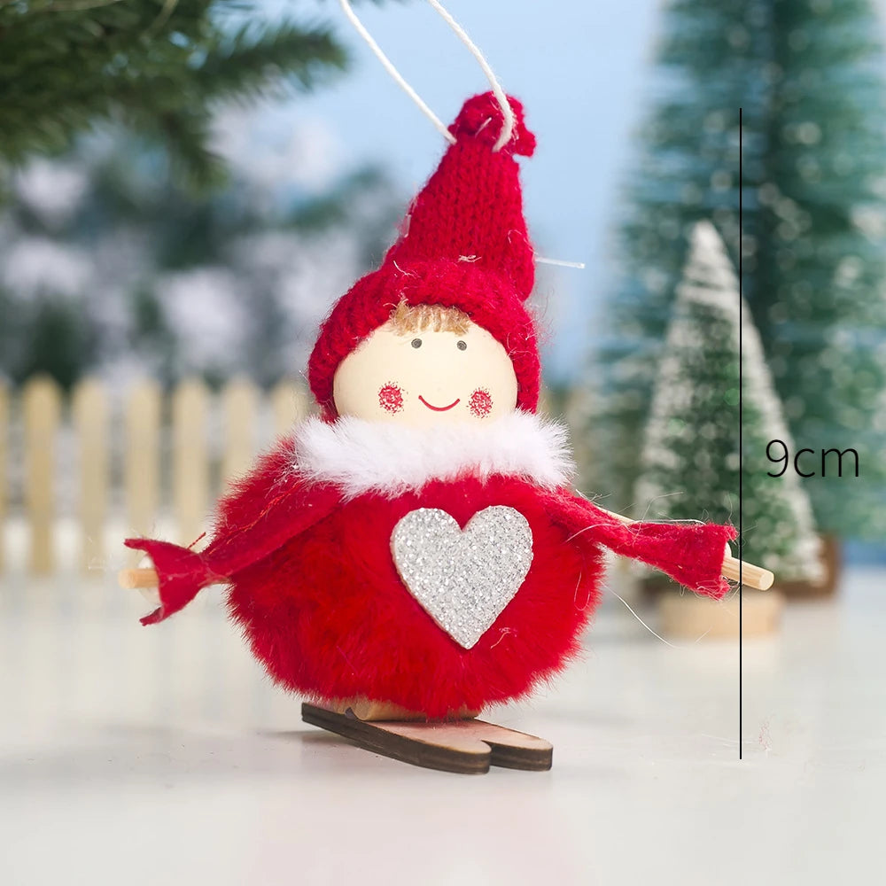 Adorable Ski Sled Angel Doll – Perfect Christmas Ornament - Image 19