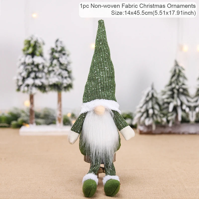 Charming Faceless Gnome Christmas Home Decor - Image 11