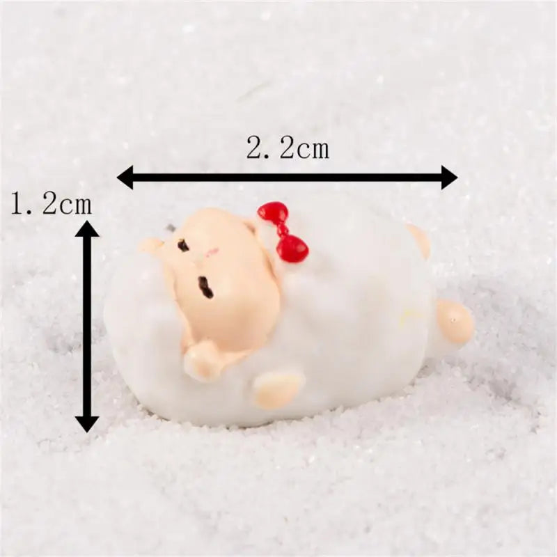 Charming Christmas Resin Santa & Elk Ornaments - Image 26