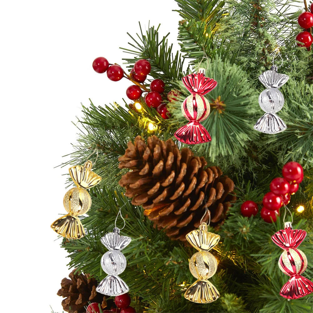 Festive Candy Lollipop Ornaments for Holiday Cheer - Image 4