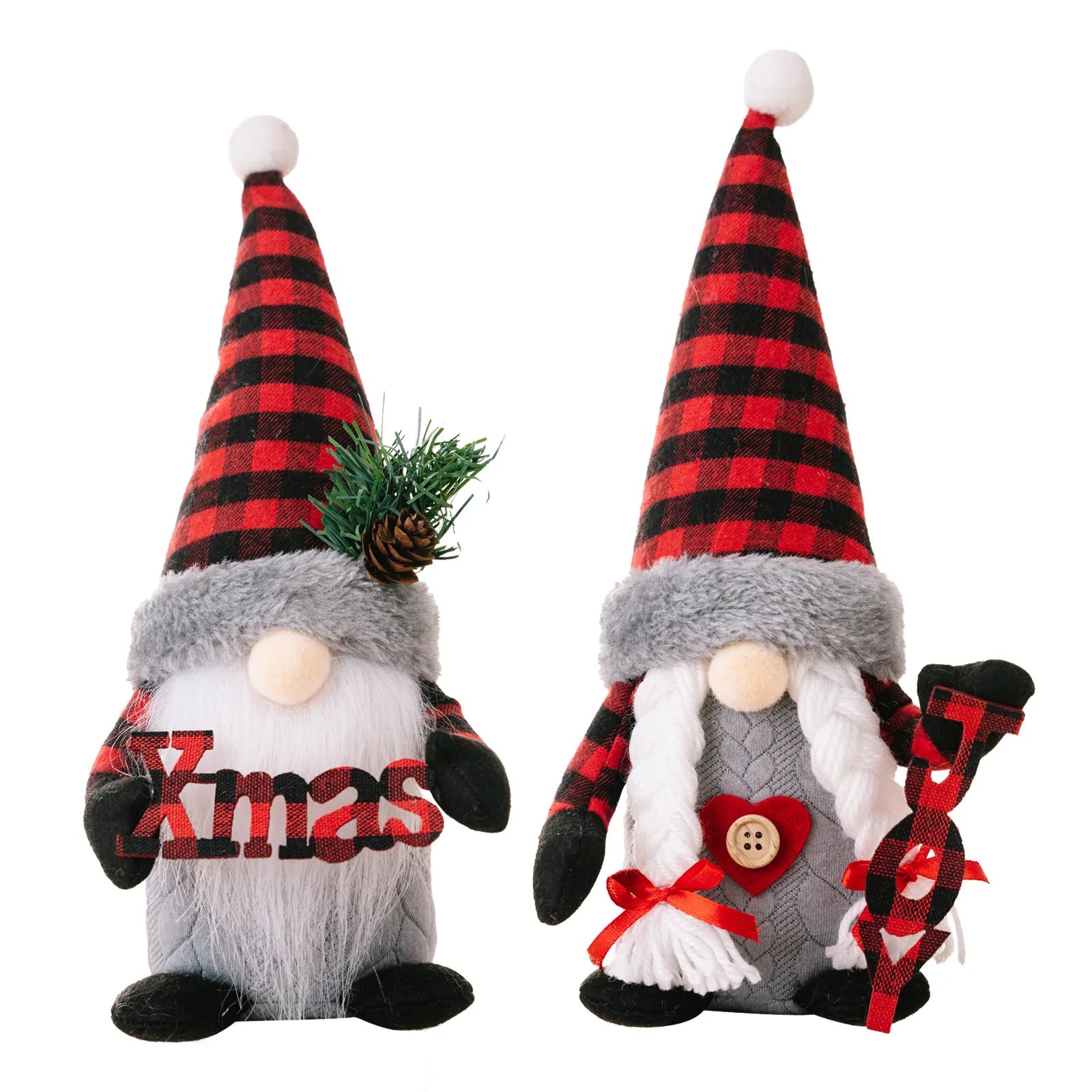 Charming Christmas Gnome Doll for Holiday Decor - Image 7