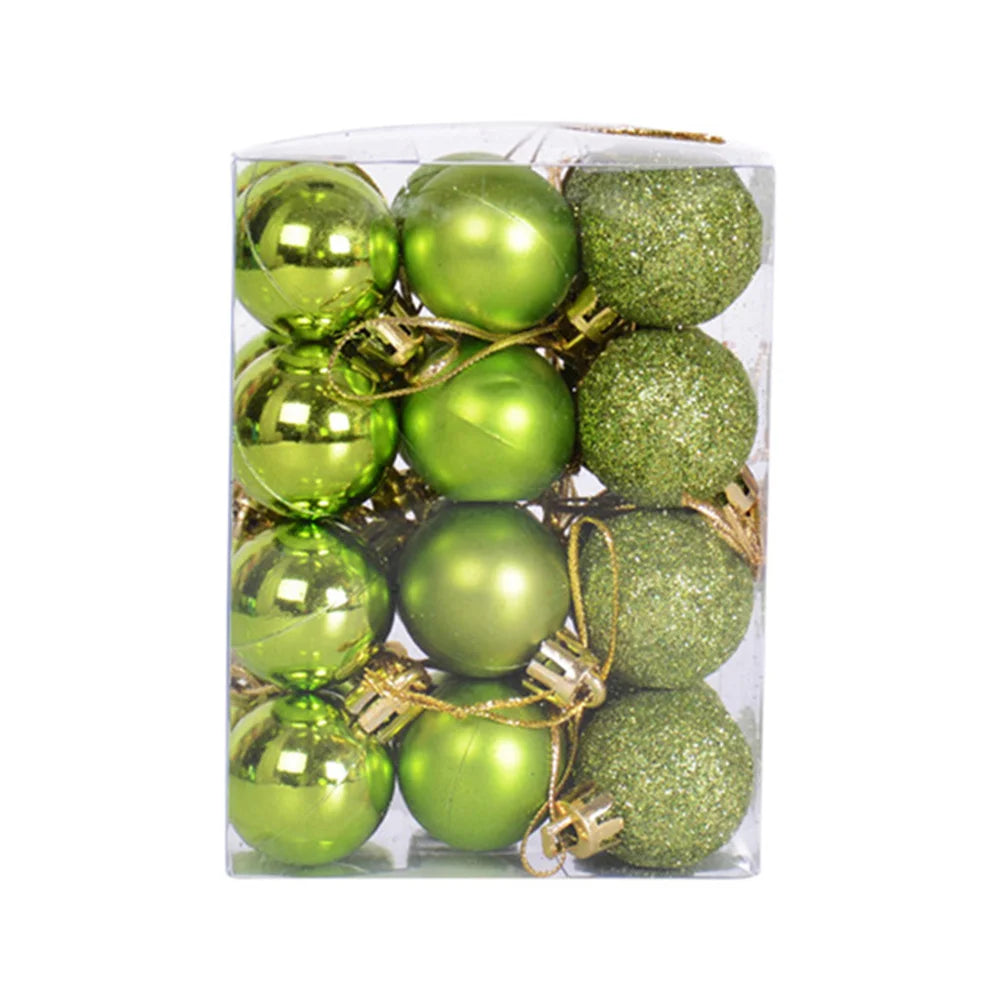 Elegant 6pcs Christmas Baubles for Festive Decor - Image 19