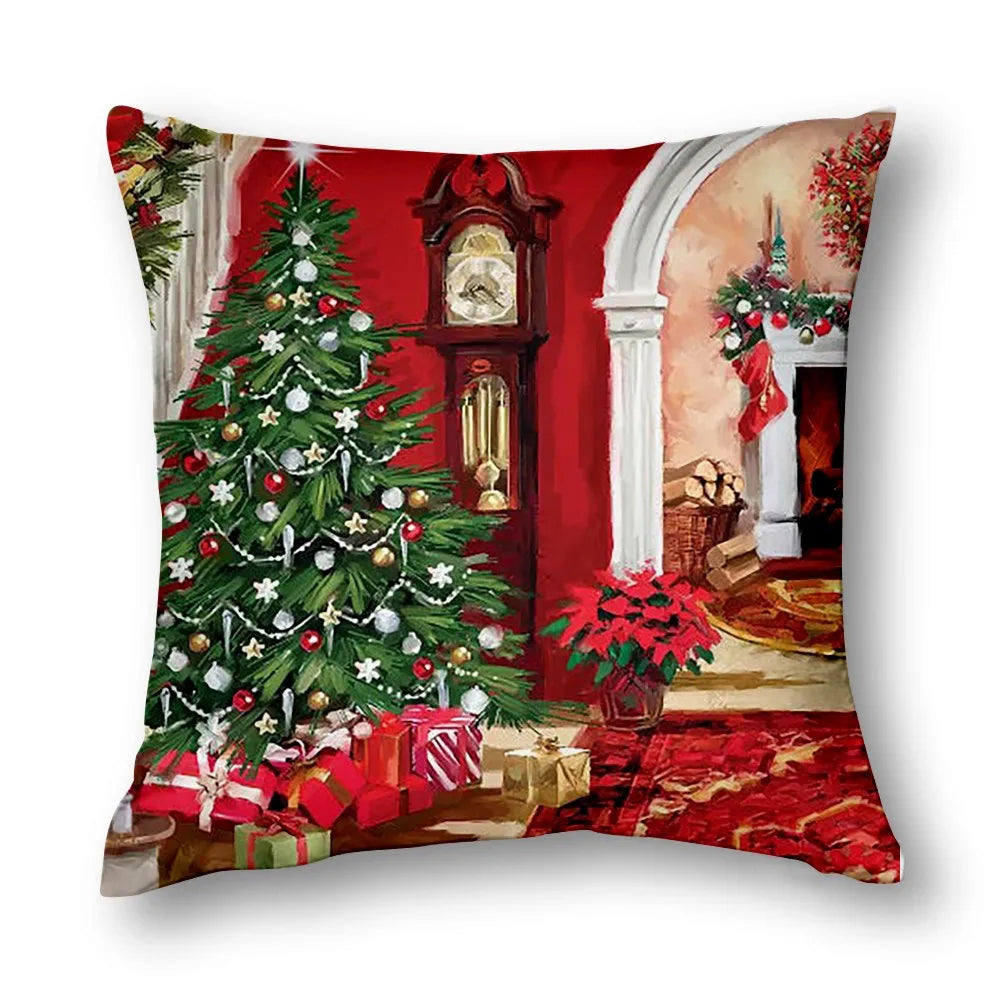 Festive Christmas Pillow Covers for Cozy Decor - Image 3