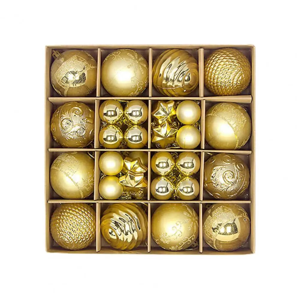 Versatile Shatterproof Christmas Ball Ornament Set - Image 10