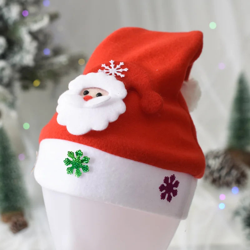 Festive Santa & Snowman Hats for Holiday Fun! - Image 3