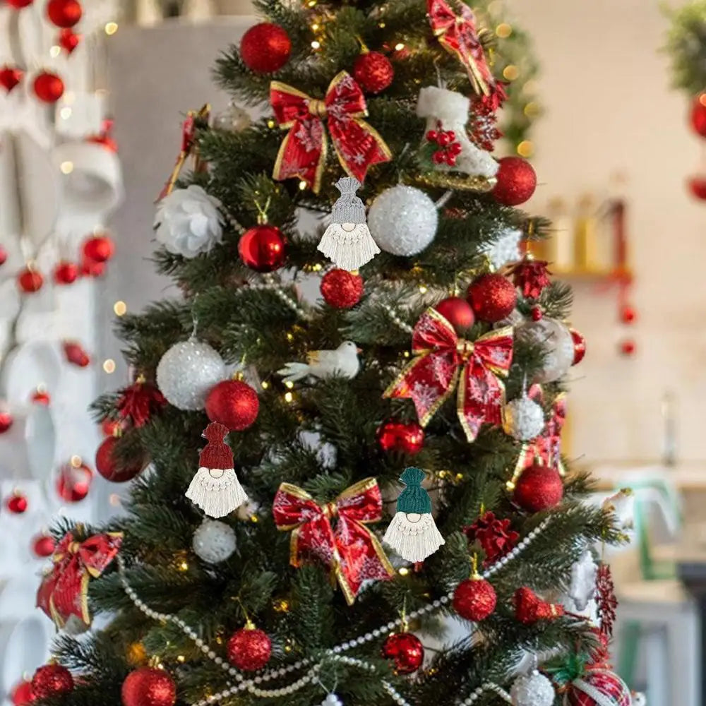 DIY Handmade Macrame Christmas Ornaments Kit - Image 10