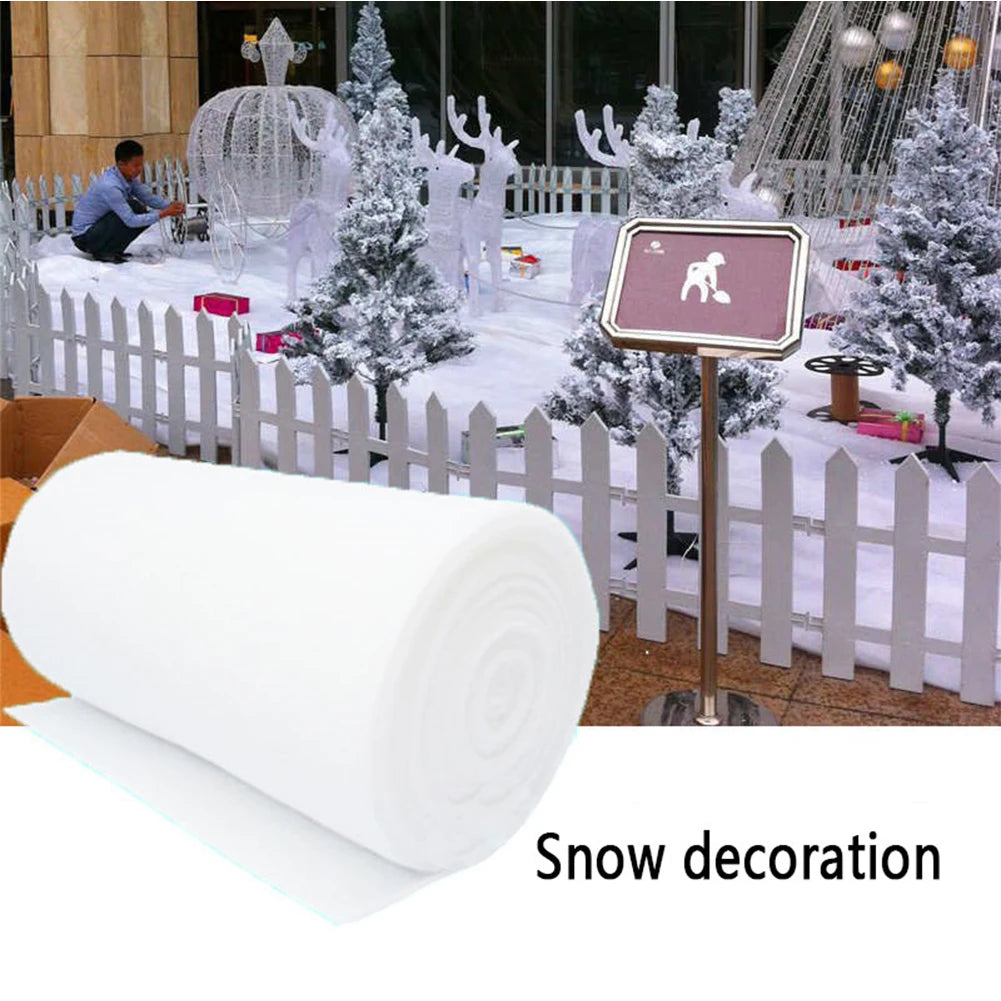 Charming Artificial Snow Blankets for Holiday Decor