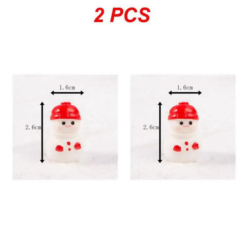 Charming Christmas Resin Santa & Elk Ornaments - Image 15