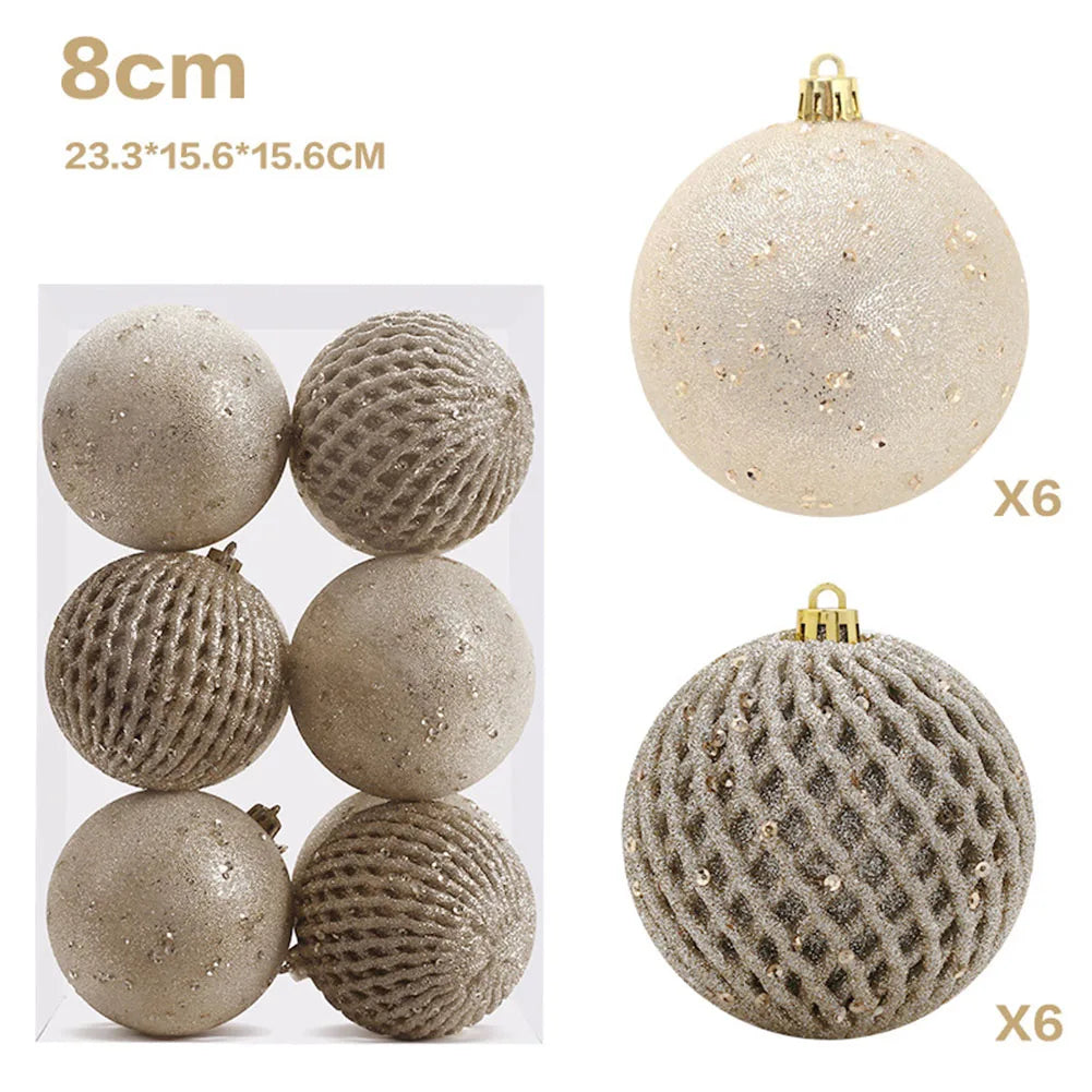 Shatterproof Christmas Ornament Balls - 12 Pack - Image 43
