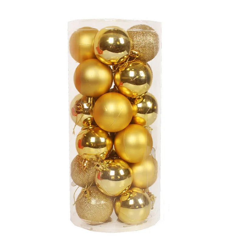 24 Pcs Shatterproof Christmas Tree Ball Ornaments - Image 26