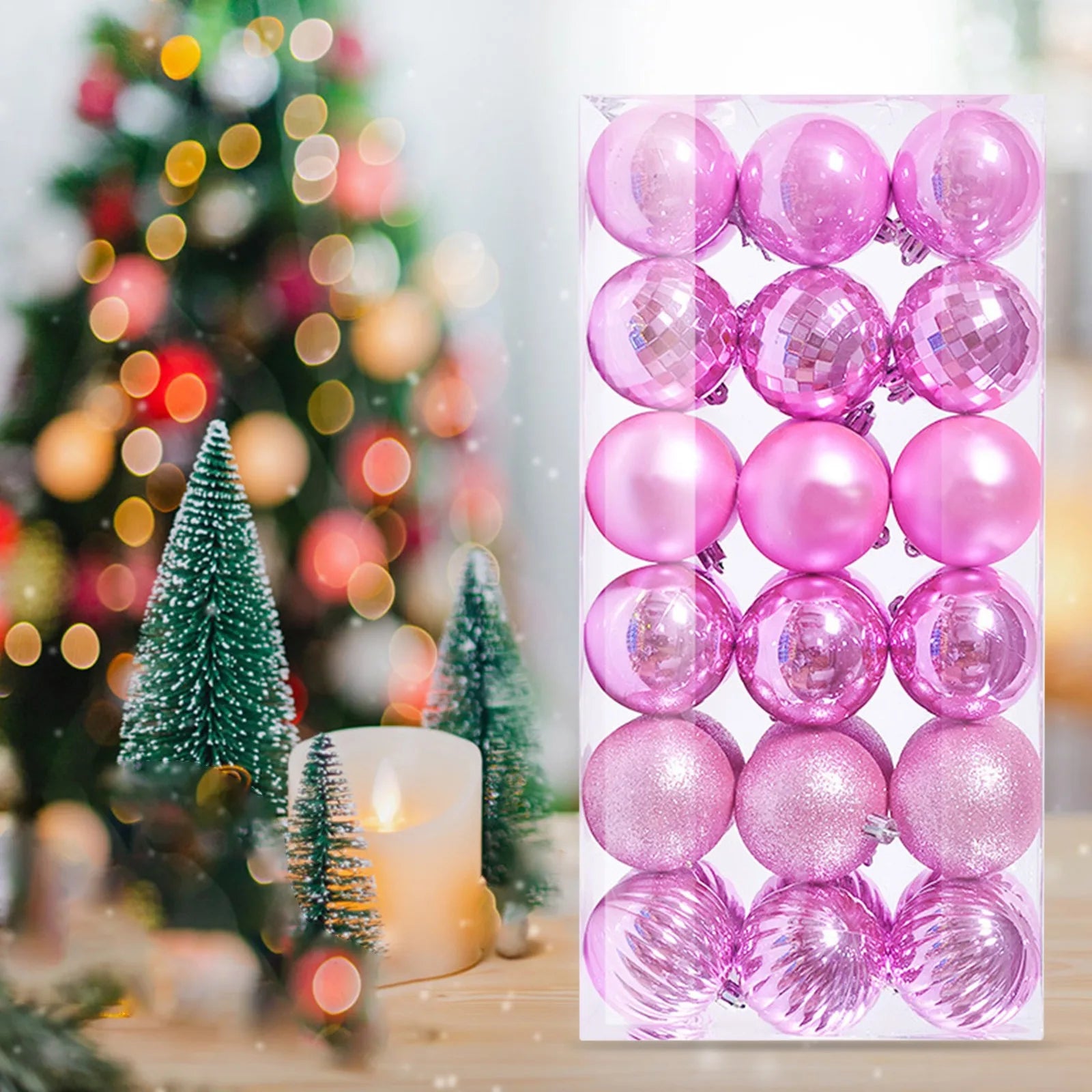 Shatterproof Christmas Ball Ornaments - Festive Tree Decor - Image 13