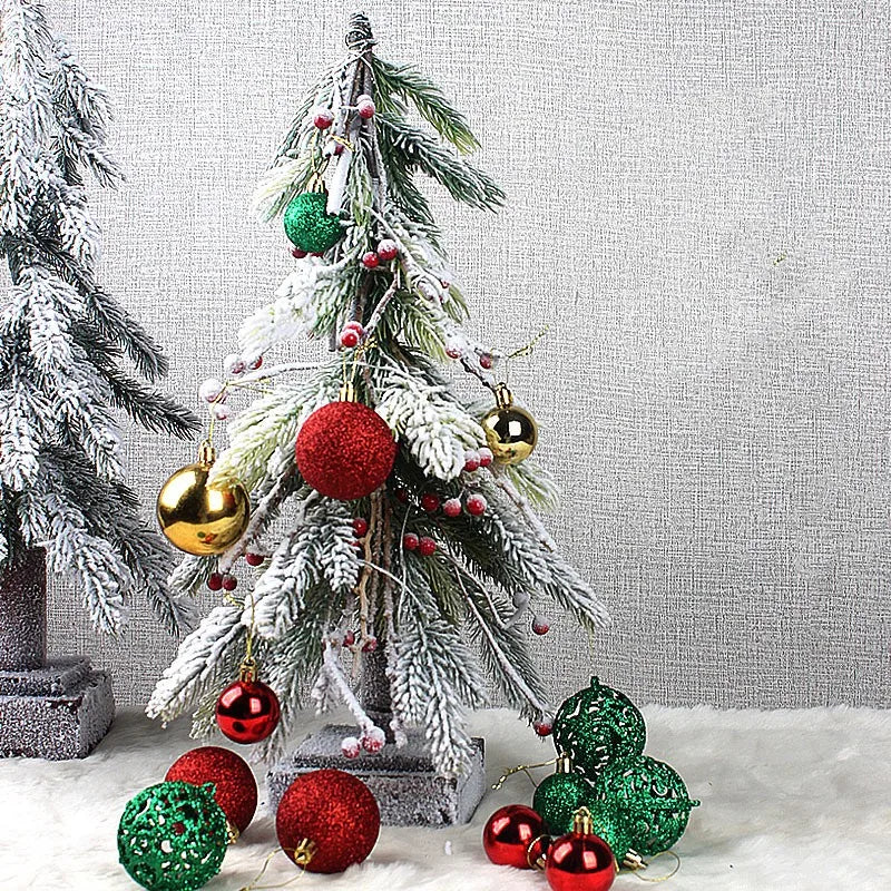 100 Christmas Baubles for Festive Tree Decor - Image 23