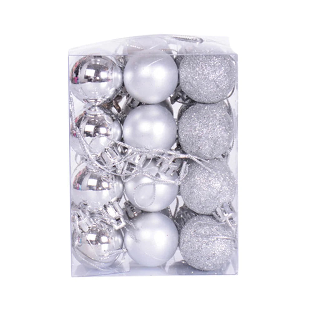 Elegant 6pcs Christmas Baubles for Festive Decor - Image 15
