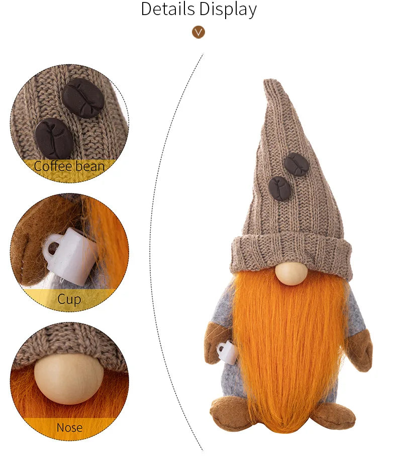 Cozy Christmas Gnome Plush Dolls - 4 Styles - Image 17