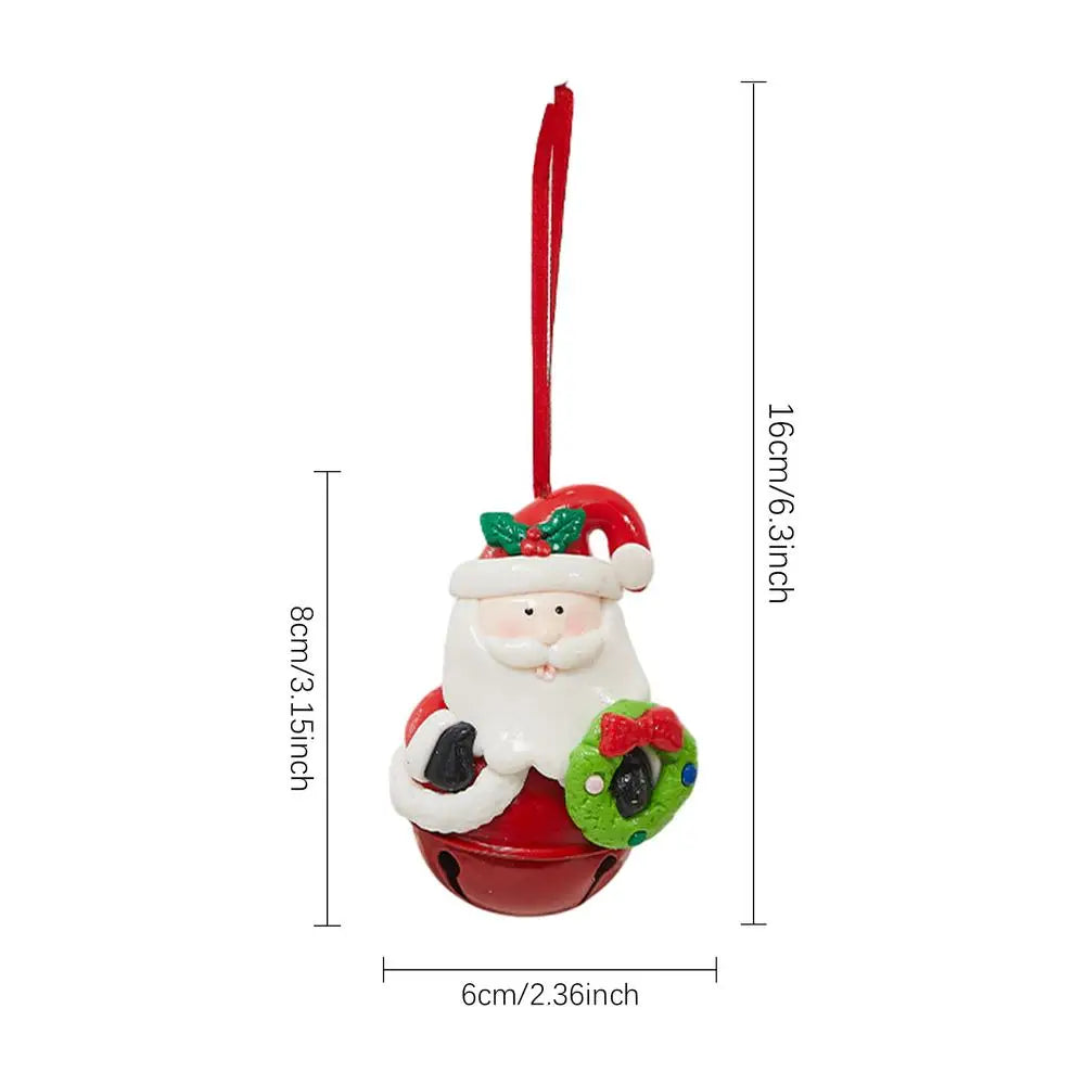 Charming Snowman and Santa Christmas Tree Ornaments - Image 12