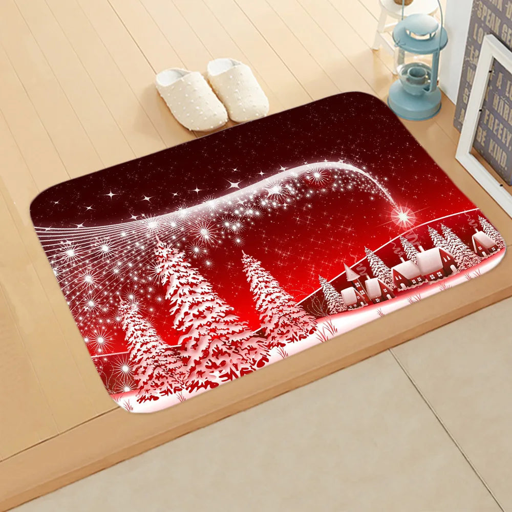 Festive Non-Slip Christmas Entrance Door Mat - Image 4