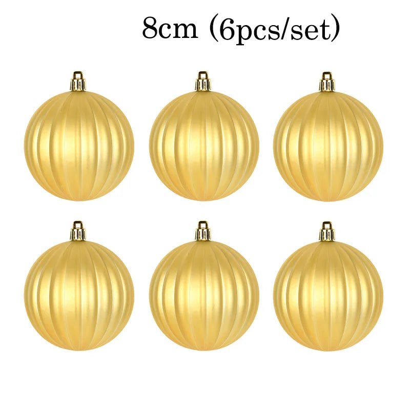 Festive PVC Christmas Tree Ornaments & Decorations - Image 29